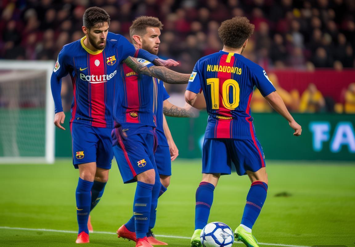 西甲巴萨vs马竞前瞻：欧冠席位关键战，比分预测1-2